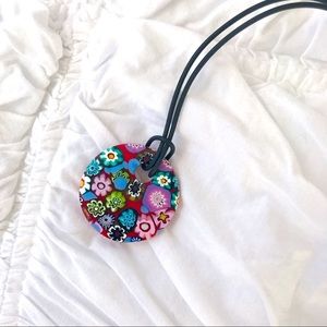 🌺 Beautiful floral necklace pendant